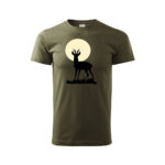 Myslivecké tričko srnec